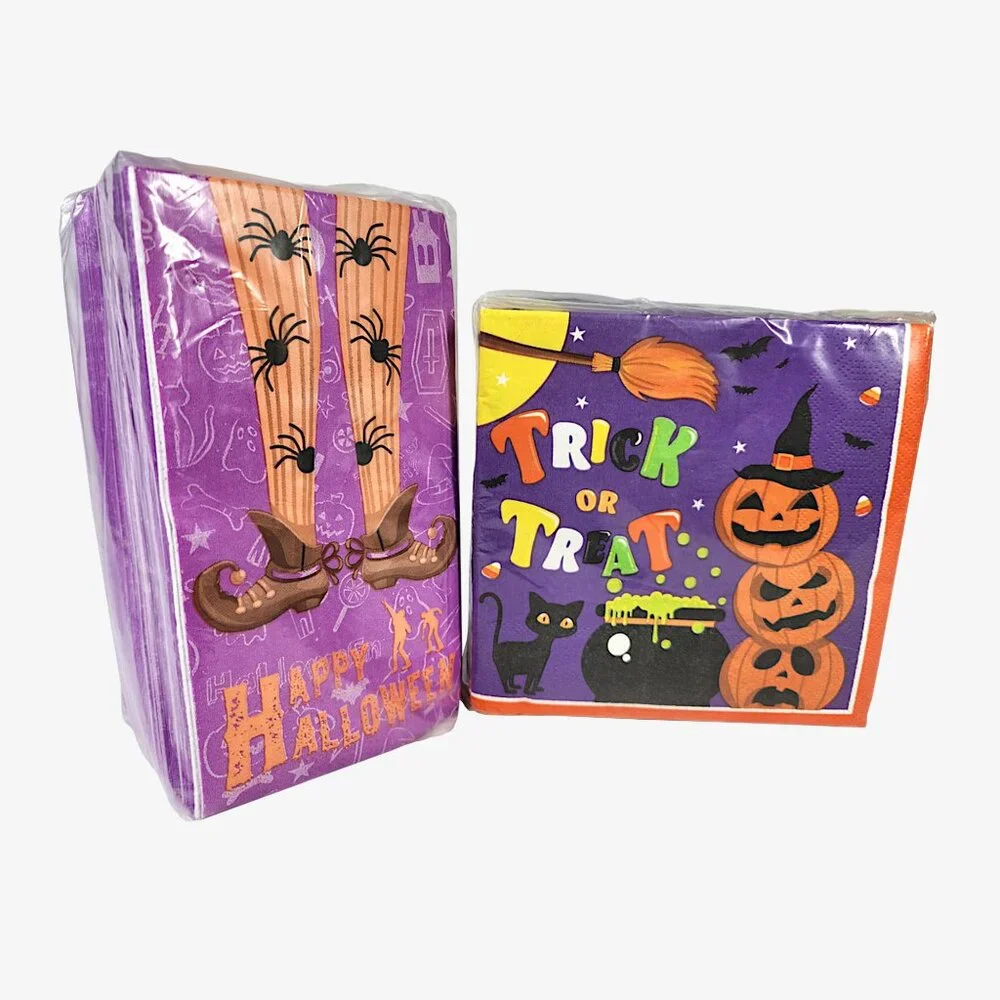 Halloween Napkins: 100pk and 50pk